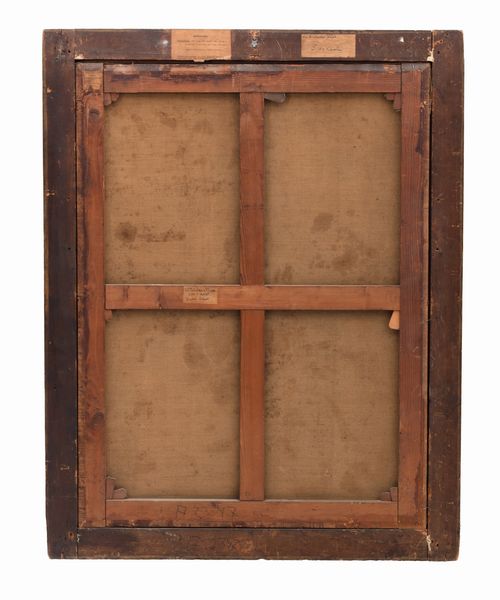 ,Scuola olandese, seconda metà del secolo XVII : Ritratto di nobiluomo a tre quarti di figura, con lettera in mano, in toga di seta grigia e porpora  - Asta Dipinti e Disegni Antichi - Associazione Nazionale - Case d'Asta italiane