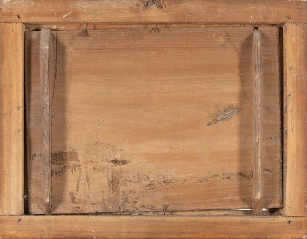 ,Scuola dell'Italia settentrionale, fine secolo XVI - inizi secolo XVII : Paesaggio con padre eremita  - Asta Dipinti e Disegni Antichi - Associazione Nazionale - Case d'Asta italiane