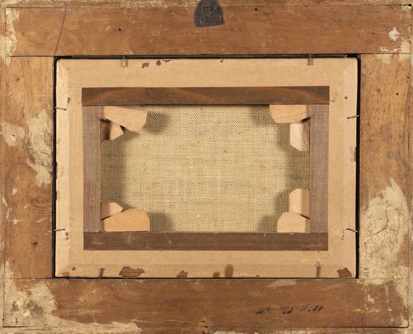 ,Scuola romana, secolo XVIII : Veduta del rione Monti a Roma  - Asta Dipinti e Disegni Antichi - Associazione Nazionale - Case d'Asta italiane