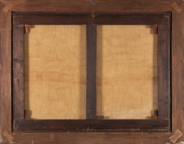 ,Scuola veneta, fine secolo XVII - inizi secolo XVIII : Mos difende le figlie di Jetro  - Asta Dipinti e Disegni Antichi - Associazione Nazionale - Case d'Asta italiane