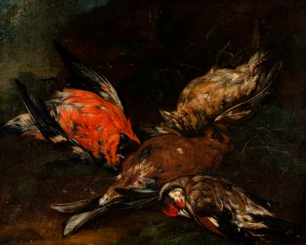 ,Scuola italiana, fine secolo XVII - inizi secolo XVIII : Cacciagione di penna  - Asta Dipinti e Disegni Antichi - Associazione Nazionale - Case d'Asta italiane