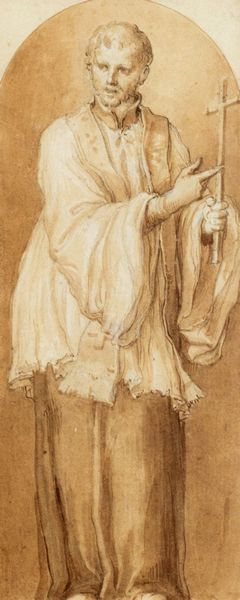 ,Antonio  Cavallucci : San Francesco Saverio  - Asta Dipinti e Disegni Antichi - Associazione Nazionale - Case d'Asta italiane