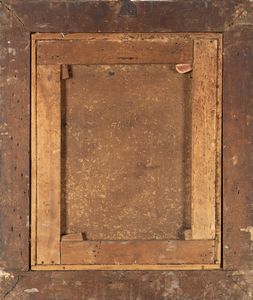 ,Scuola romana, fine secolo XVII - inizi secolo XVIII : Madonna con Bambino e drappo verde sullo sfondo  - Asta Dipinti e Disegni Antichi - Associazione Nazionale - Case d'Asta italiane