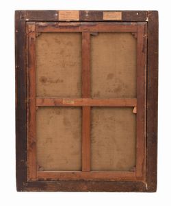 ,Scuola olandese, seconda metà del secolo XVII : Ritratto di nobiluomo a tre quarti di figura, con lettera in mano, in toga di seta grigia e porpora  - Asta Dipinti e Disegni Antichi - Associazione Nazionale - Case d'Asta italiane