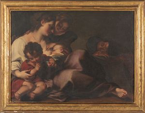 ,Scuola lombarda, seconda metà del secolo XVII - La Carit