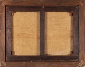 ,Scuola veneta, fine secolo XVII - inizi secolo XVIII : Mos difende le figlie di Jetro  - Asta Dipinti e Disegni Antichi - Associazione Nazionale - Case d'Asta italiane