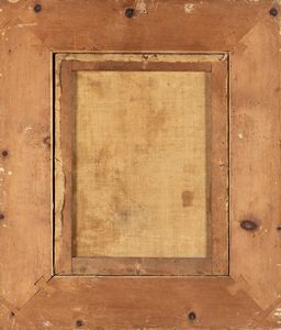 ,Scuola emiliana, secolo XVII : Madonna con Bambino in gloria, San Giovannino, San Giovanni Evangelista, San Pietro, angeli, San Francesco e Sant'Orsola  - Asta Dipinti e Disegni Antichi - Associazione Nazionale - Case d'Asta italiane