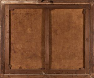 ,Scuola romana, fine secolo XVII - inizi secolo XVIII : Paesaggio con mare in tempesta  - Asta Dipinti e Disegni Antichi - Associazione Nazionale - Case d'Asta italiane