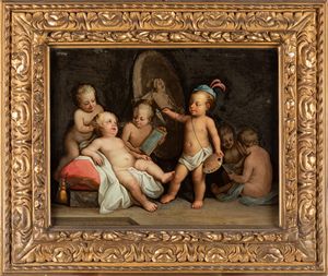 ,Scuola dell'Italia settentrionale, secolo XVIII - Allegoria della Pittura