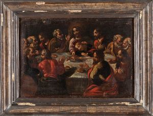 ,Scuola dell'Italia settentrionale, secolo XVII - Ultima cena