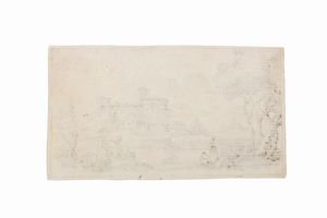 ,Maestro del Ricciolo, identificato con Giuseppe Latini (1903-1972) : Lotto composto da quattro disegni  - Asta Dipinti e Disegni Antichi - Associazione Nazionale - Case d'Asta italiane