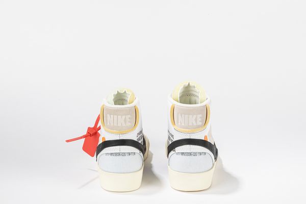 ,NIKE : Blazer Mid Off-White The Ten - Taglia US 11 EUR 45  - Asta Sneakerhead: la prima asta di sneakers in Italia - Associazione Nazionale - Case d'Asta italiane