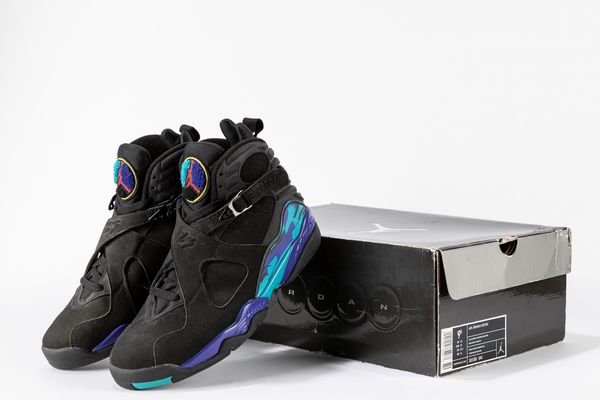 ,NIKE : Jordan 8 Retro Aqua - Taglia US 9.5 EUR 43  - Asta Sneakerhead: la prima asta di sneakers in Italia - Associazione Nazionale - Case d'Asta italiane