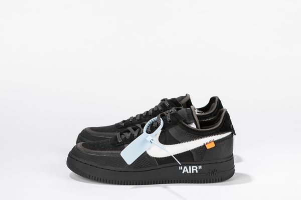 ,NIKE : Air Force 1 Low Off-White Black White - Taglia US 10 EUR 44  - Asta Sneakerhead: la prima asta di sneakers in Italia - Associazione Nazionale - Case d'Asta italiane