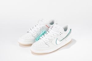 ,NIKE - Dunk SB Low Diamond Supply Co White Diamond - Taglia US 11.5 EUR 45.5