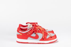 ,NIKE : Dunk Low Off-White University Red - Taglia US 11 EUR 45  - Asta Sneakerhead: la prima asta di sneakers in Italia - Associazione Nazionale - Case d'Asta italiane