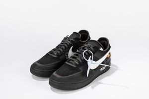 ,NIKE : Air Force 1 Low Off-White Black White - Taglia US 10 EUR 44  - Asta Sneakerhead: la prima asta di sneakers in Italia - Associazione Nazionale - Case d'Asta italiane