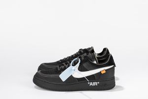 ,NIKE : Air Force 1 Low Off-White Black White - Taglia US 10 EUR 44  - Asta Sneakerhead: la prima asta di sneakers in Italia - Associazione Nazionale - Case d'Asta italiane