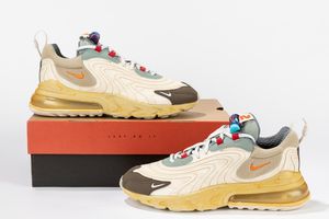 ,NIKE - Air Max 270 React ENG Travis Scott - Taglia US 10 EUR 44