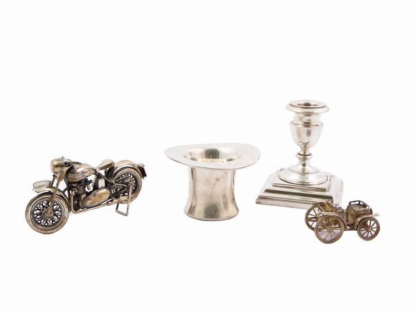 Lotto di curiosit in argento  - Asta House Sale: Un'elegante casa fiorentina - Associazione Nazionale - Case d'Asta italiane