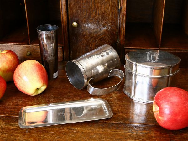 Lotto di oggetti in argento  - Asta House Sale: Un'elegante casa fiorentina - Associazione Nazionale - Case d'Asta italiane