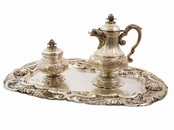 Servizio da t in argento  - Asta House Sale: Un'elegante casa fiorentina - Associazione Nazionale - Case d'Asta italiane