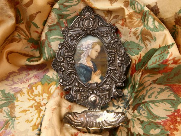 Acquasantiera in argento, probabilmente Giuseppe Zorzi  - Asta House Sale: Un'elegante casa fiorentina - Associazione Nazionale - Case d'Asta italiane