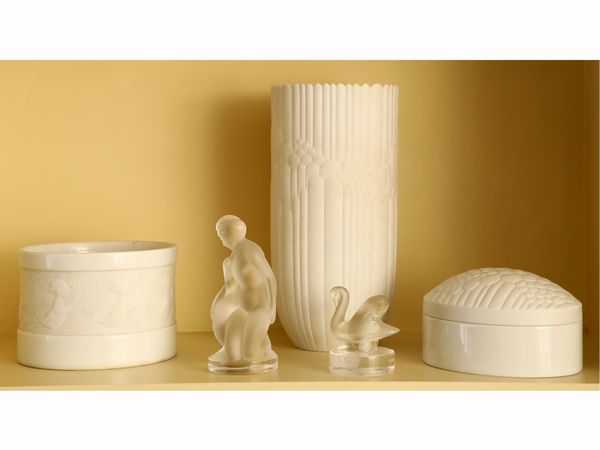 Lotto di curiosit Rosenthal e Lalique  - Asta House Sale: Un'elegante casa fiorentina - Associazione Nazionale - Case d'Asta italiane