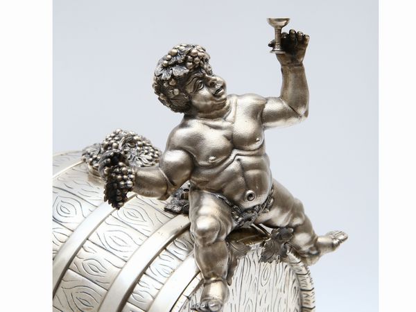 Botticella per vini liquorosi in argento  - Asta House Sale: Un'elegante casa fiorentina - Associazione Nazionale - Case d'Asta italiane