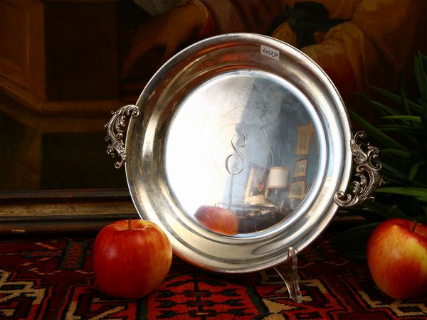 Cestino circolare in argento sterling 925/1000  - Asta House Sale: Un'elegante casa fiorentina - Associazione Nazionale - Case d'Asta italiane