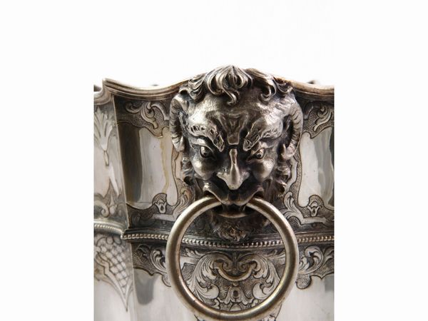 Grande rinfrescatoio in argento  - Asta House Sale: Un'elegante casa fiorentina - Associazione Nazionale - Case d'Asta italiane