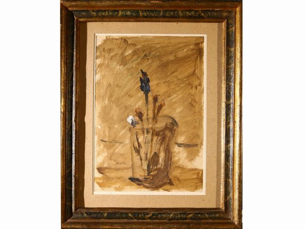 Due bozzetti: Ugo Capocchini e Mario Marcucci  - Asta House Sale: Un'elegante casa fiorentina - Associazione Nazionale - Case d'Asta italiane