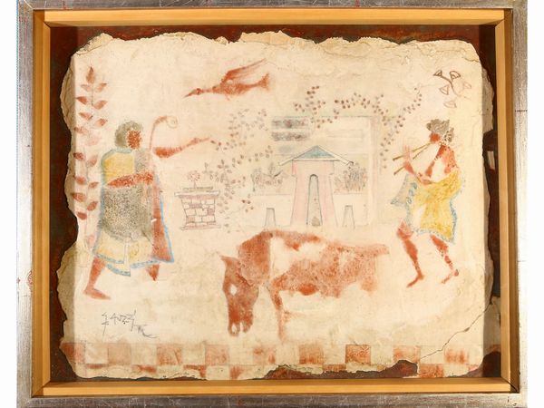 ,Galeazzo Auzzi : Composizioni  - Asta House Sale: Un'elegante casa fiorentina - Associazione Nazionale - Case d'Asta italiane