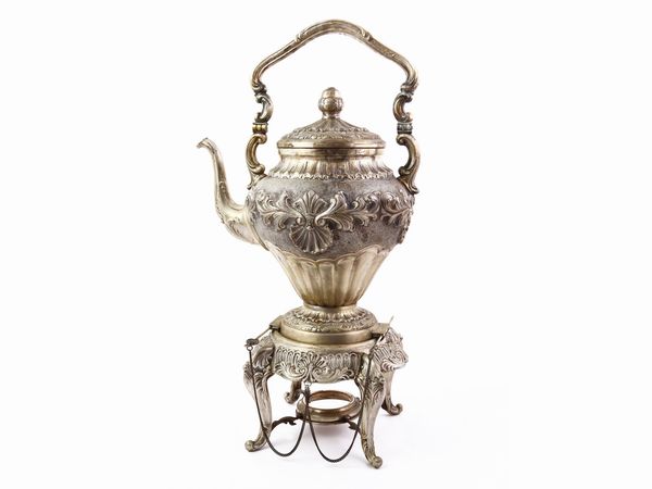 Samovar in argento  - Asta House Sale: Un'elegante casa fiorentina - Associazione Nazionale - Case d'Asta italiane