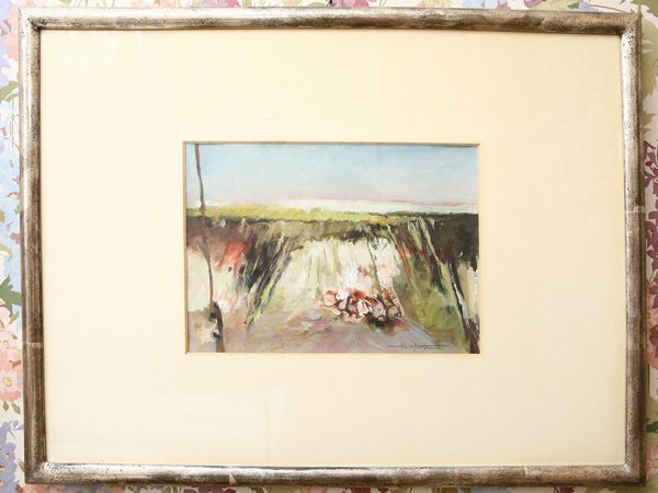 ,Sergio Tagliabue : Paesaggio  - Asta House Sale: Un'elegante casa fiorentina - Associazione Nazionale - Case d'Asta italiane