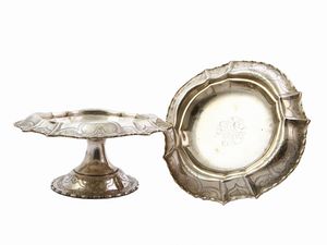 Coppia di alzatine Tiffany & Co in argento 925/1000  - Asta House Sale: Un'elegante casa fiorentina - Associazione Nazionale - Case d'Asta italiane