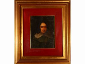 ,Scuola lombarda - Ritratto di fanciullo