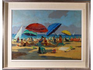 ,Renato Natali - Figure in spiaggia