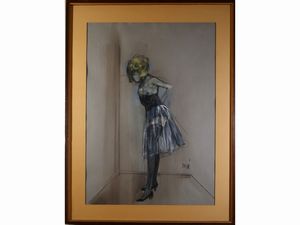 ,Alberto Sughi - Figura femminile