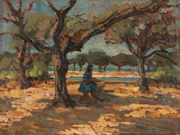 ,Mario Borgiotti : Un mattino all'Ardenza  - Asta Arte figurativa tra XIX e XX Secolo - Associazione Nazionale - Case d'Asta italiane