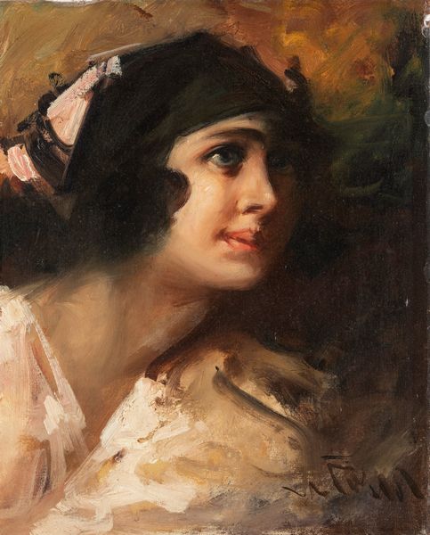 ,Mario Pobbiati : Il fiocco rosa  - Asta Arte figurativa tra XIX e XX Secolo - Associazione Nazionale - Case d'Asta italiane