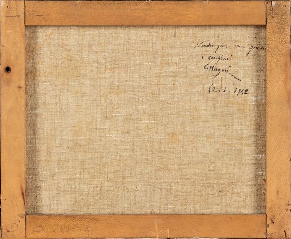 ,Giuseppe Magni : I cugini  - Asta Arte figurativa tra XIX e XX Secolo - Associazione Nazionale - Case d'Asta italiane