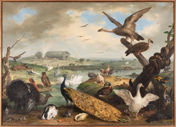 ,Francesco Inganni : L'uscita dall'arca di No dopo il Diluvio Universale  - Asta Arte figurativa tra XIX e XX Secolo - Associazione Nazionale - Case d'Asta italiane