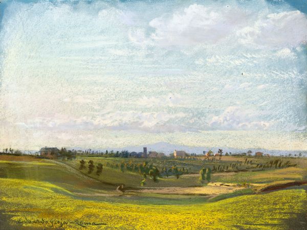 ,Edoardo Gioja : Campagna romana  - Asta Arte figurativa tra XIX e XX Secolo - Associazione Nazionale - Case d'Asta italiane