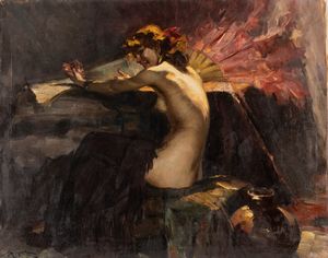 ,Richard Durando-Togo - La modella