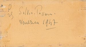 ,Silvio Polloni : Venezia, San Giorgio Maggiore  - Asta Arte figurativa tra XIX e XX Secolo - Associazione Nazionale - Case d'Asta italiane