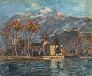 ,Giovanni Sirombo - Case sul lago