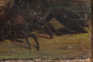 ,Francesco Inganni : L'uscita dall'arca di No dopo il Diluvio Universale  - Asta Arte figurativa tra XIX e XX Secolo - Associazione Nazionale - Case d'Asta italiane