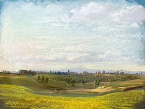 ,Edoardo Gioja - Campagna romana