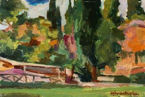 ,Joseph Franz Strachota - Coppia di dipinti